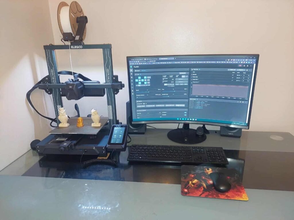 our own purchase of unboxed elegoo neptune pro 3d printer under £300 uk for tried and testing unboxing for several weeks to months 1024x768