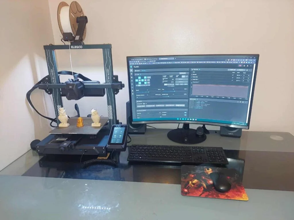 our own purchase of unboxed elegoo 3d printer under £200 uk for tried and testing unboxing for several weeks to months 1024x768 1