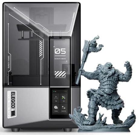 elegoo mars 5 resin 3d printer uk